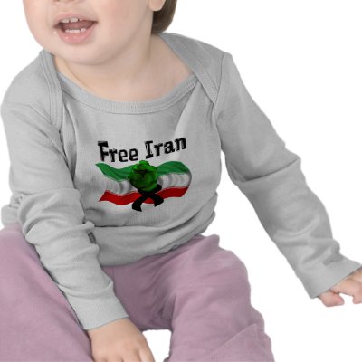Support The Green Wave, Free Iran T Shirts by KahunaLuna