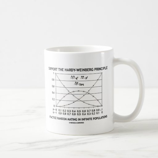 Support The Hardy-Weinberg Principle Practice Mug