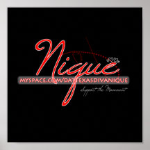 Support the Movement Poster - Black/White/Red