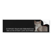 Support TNR Bumper Sticker