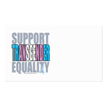 Support Transgender Equality Business Cards