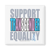 Support Transgender Equality Fridge Magnet