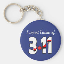 Support Victims of 3.11 Key Chain
