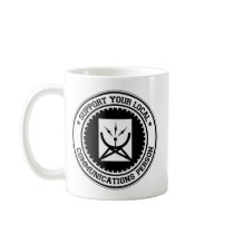 Support Your Local Communications Person Coffee Mugs
