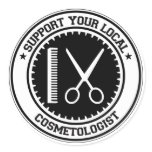 Support Your Local Cosmetologist stickers