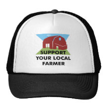 Support Your Local Farmer Hats