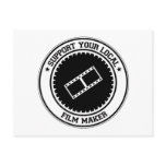 Support Your Local Film Maker Postcard