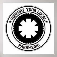 Support Your Local Paramedic Print