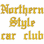 Support your loco lowrider Northern Style Car Club Embroidered Hooded Sweatshirt