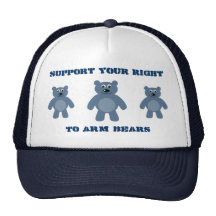 Support Your Right To Arm Bears Trucker Hats