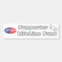 Supporter of LifeLine Fund Bumper Sticker