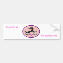 Supporter of Mahogany Soul MC Bumper Sticker