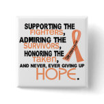 Supporting Admiring Honouring 3.2 Uterine Cancer buttons