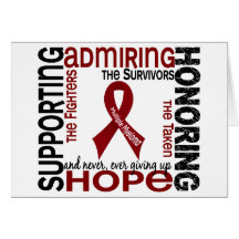 Supporting Admiring Honouring 9 Multiple Myeloma Card