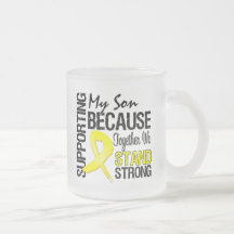 Supporting My Son We Stand Strong - Military Coffee Mugs