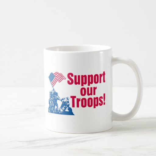 Supporting Our Troops Coffee Mugs