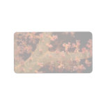 Supporting spicules of a soft coral tree personalized address labels