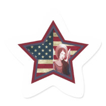 Supporting The Military Sticker