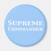 Supreme Commander Gifts Fridge Magnet