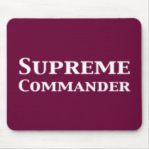 Supreme Commander Gifts Mousepads