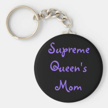 Supreme Queen's Mom Keychains