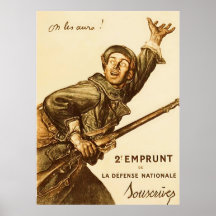 Sur l'aura de Les ! Guerre mondiale française de ~ Posters