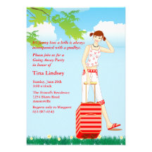 Sur mon chemin - allant loin invitation de partie