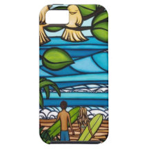 surf and birds iPhone 5 case