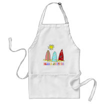 Surf Board Meeting Aprons