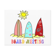 Surf Board Meeting