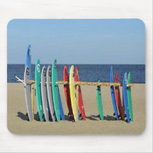 Surf boards Asbury Park NJ Beach Mousepads