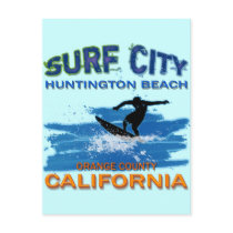 SURF CITY HUNTINGTON BEACH POST CARDS