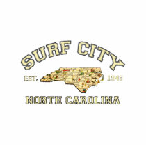 Surf City. Acrylic Cut Out