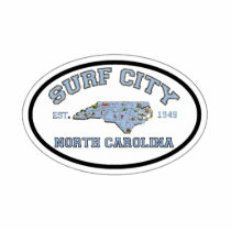 Surf City. Photo Cutout