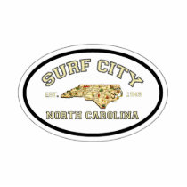 Surf City. Photo Cutout