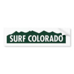 'surf colorado' SURF COLORADO FUNNY COLORADO Bumper Stickers