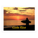 Surf de attente - coucher du soleil dimanche, Cost Carte Postale