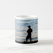 Surf Fishing At Dusk 6 Mug