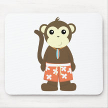 Surf Monkey Mousepad