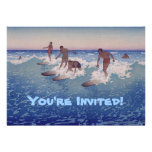 'Surf-Riders, Honolulu' - Birthday Invitation
