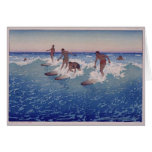 'Surf-Riders, Honolulu' - Charles W. Bartlett Cards