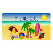 Surf Shop Business Card