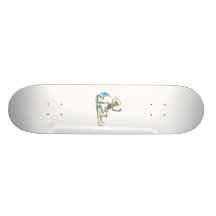 surf skeleton custom skateboard