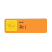 Surf Sun labels