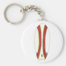 Surfboard Keychain