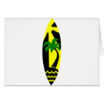 Surfboard - Surfing Greeting Card