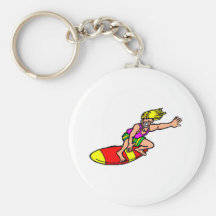 Surfboarding Key Chains