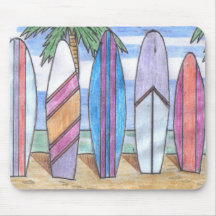 SURFBOARDS mousepad