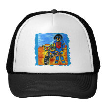 Surfer & Biker Doxies Hat