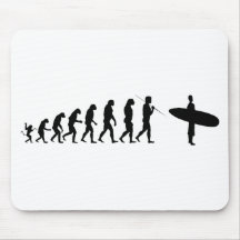 surfer_evolution mouse pad